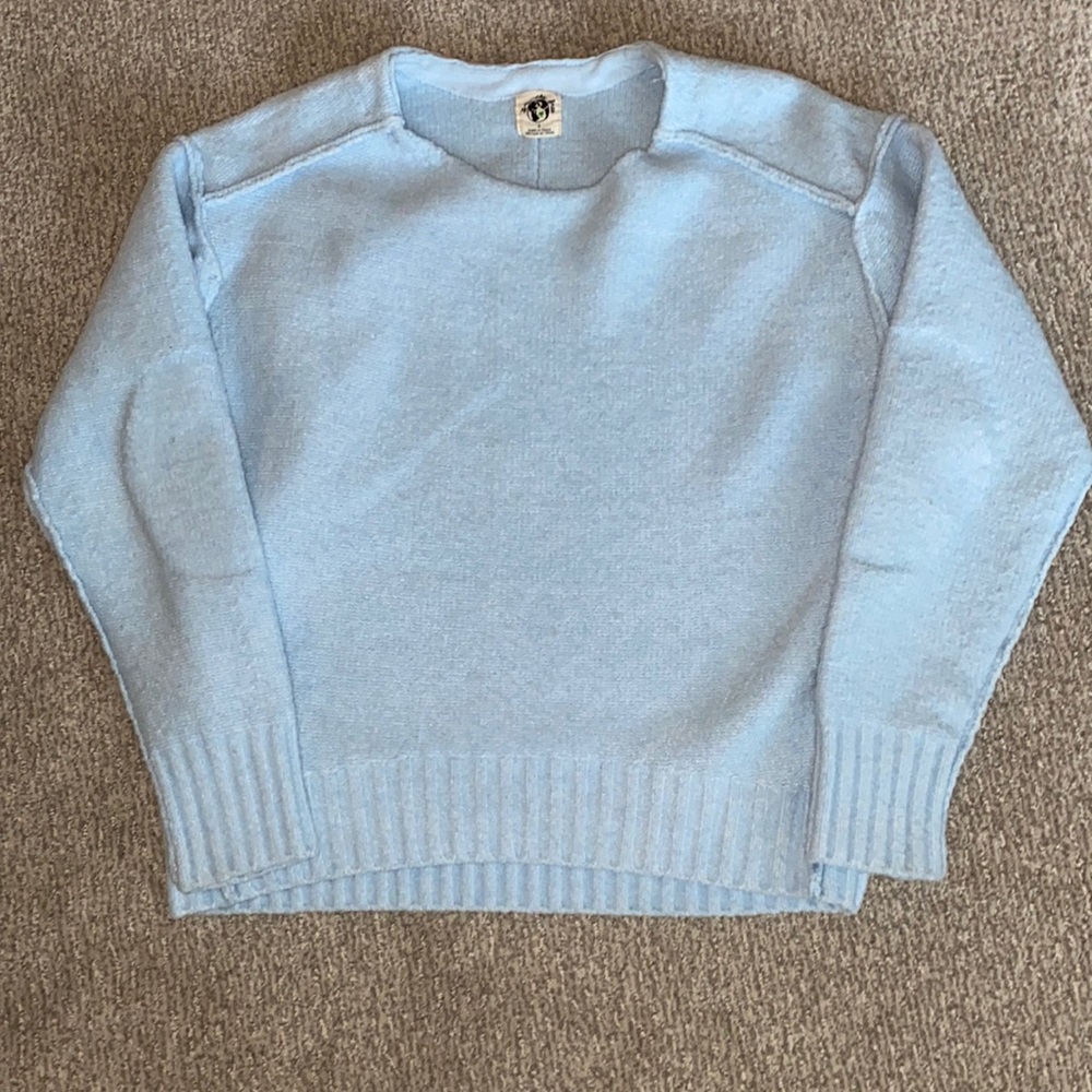Light blue comfy and cozy sweater